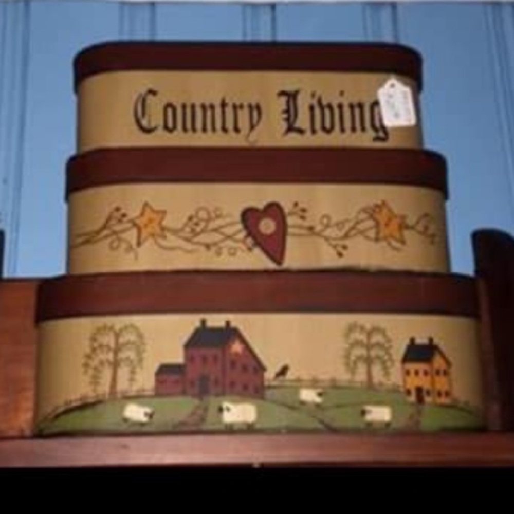 Country Living Decorative Boxes